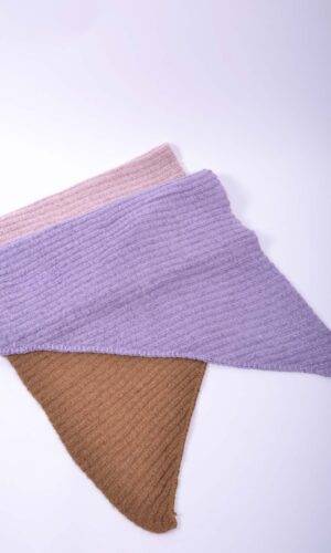 Maxi Sciarpa Multicolor Lilla