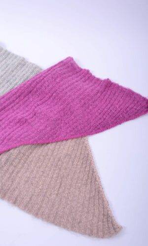 Maxi Sciarpa Multicolor Viola