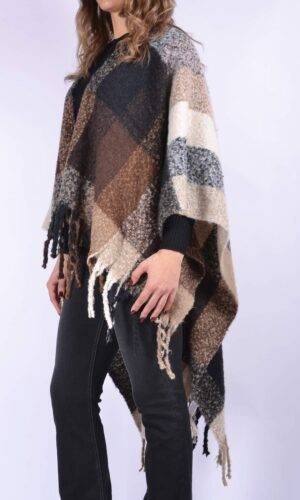 Poncho con Frange
