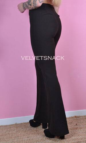 Pantalone Flare Nero
