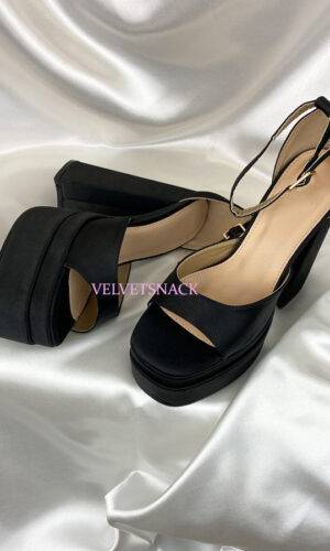 Sandali Donatella Nero