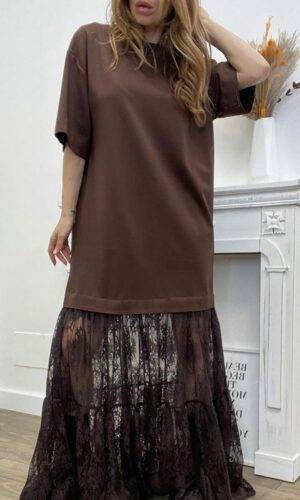 Have One Dress Pizzo Cioccolato