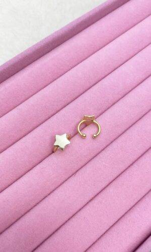 VelvetSnack Earcuff Stellina Argento 925