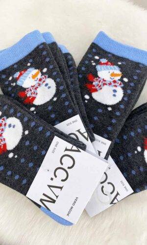 Vero Moda Calze Pupazzo di Neve