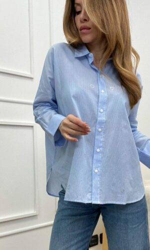 Only Camicia Strass Cuore
