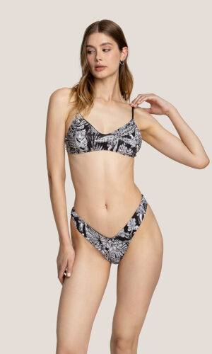 4Giveness Bikini Top Black&White