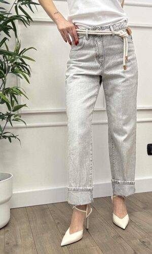 HaveOne Jeans Mandy Grigio Chiaro