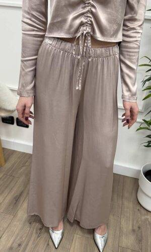 HaveOne Pantalone Palazzo Silk