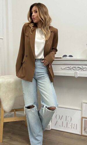 HaveOne Blazer Marrone Bruciato