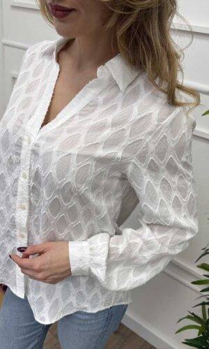 Only Camicia Kos Bianco