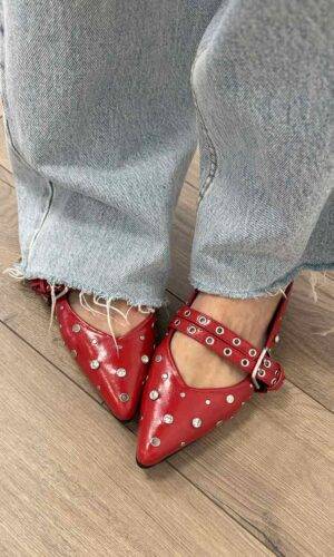 Only Slingback Rosse