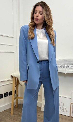 HaveOne Blazer Over Blue Denim