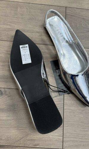 Only Slingback Silver