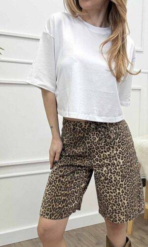 JJXX Tee Cropped Bianco