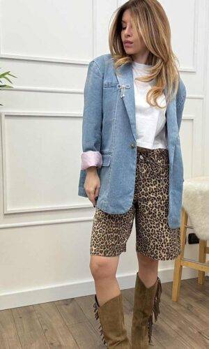 Only Bermuda Animalier
