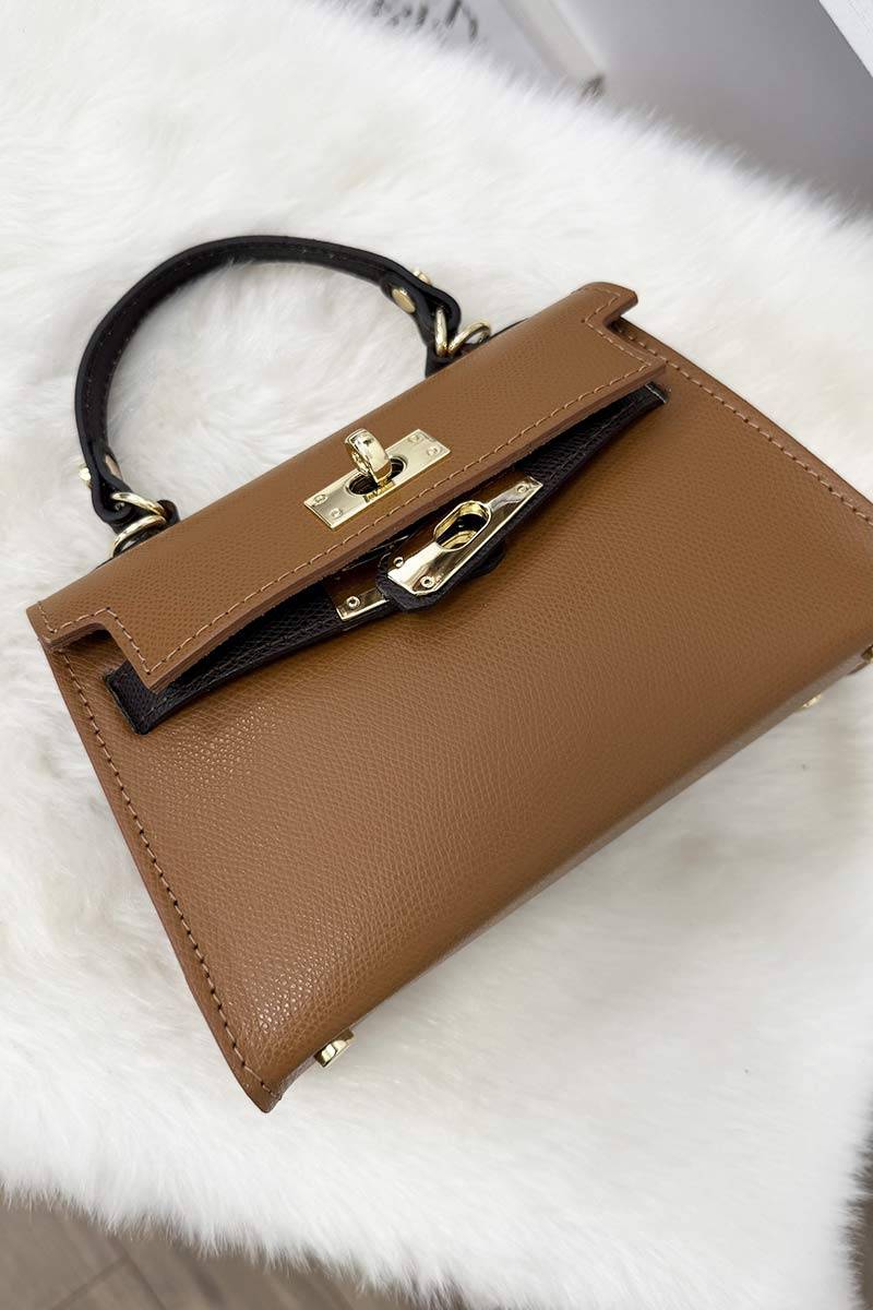 VelvetSnack Borsa Emma Bicolor Moro
