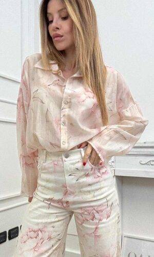 HaveOne Camicia Stampa Floreale