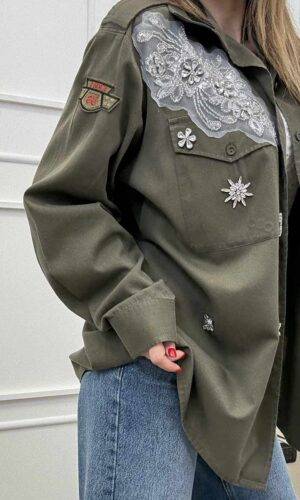 HaveOne Camicia Vintage Applicazioni