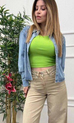 JJXX Top Fallon Verde Mela