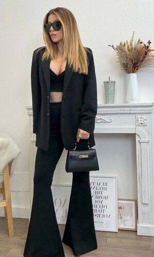 HaveOne Giacca Over Nero