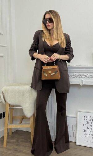 HaveOne Pantalone Zampa Moro