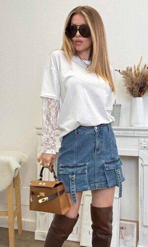 JJXX Minigonna Cargo