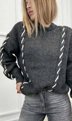 Vero Moda Maglia Winter Antracite