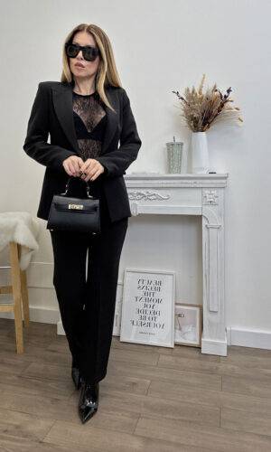 HaveOne Pantalone Slim Nero