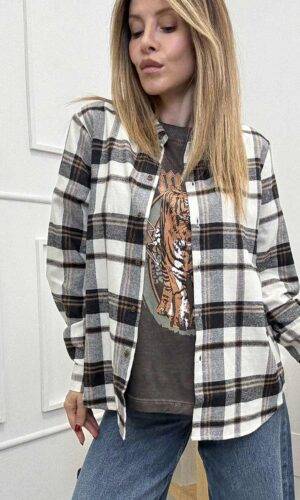 Only Camicia Check Autumn