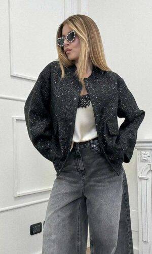 Pieces Bomber Paillettes