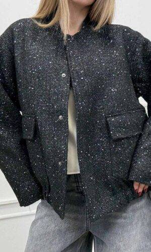 Pieces Bomber Paillettes