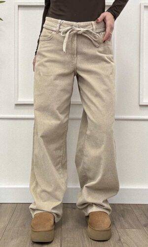 Only Pantalone Millerighe Gianna Avena