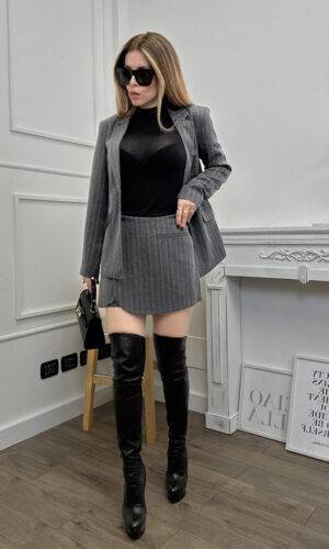 VelvetSnack Maglia Kim Collo Alto Nero