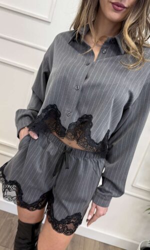 HaveOne Camicia Pizzo