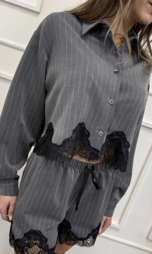 HaveOne Camicia Pizzo