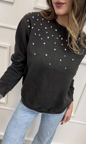 HaveOne Felpa Strass