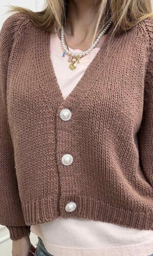 HaveOne Cardigan Bottoni Gioiello Phard