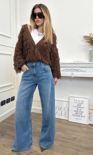 HaveOne Cardigan Frange Moro