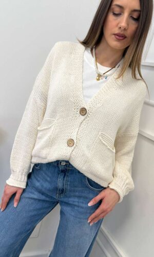 HaveOne Cardigan Tasche Calce