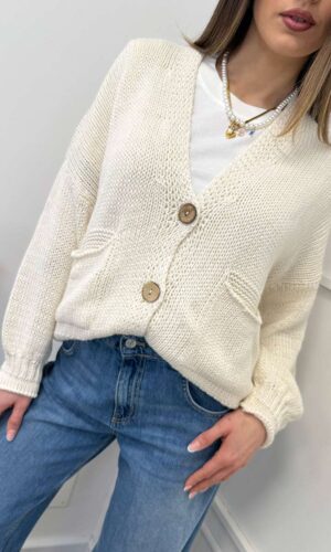 HaveOne Cardigan Tasche Calce