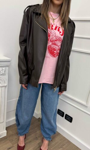 HaveOne Giubbino Chiodo Moro