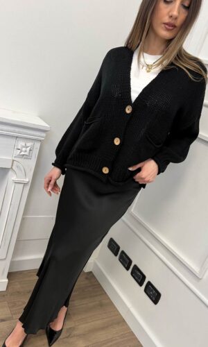 HaveOne Gonna Viscosa Nero