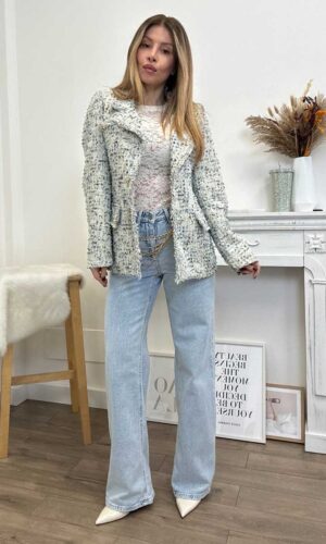 Lumina Blazer Tweed