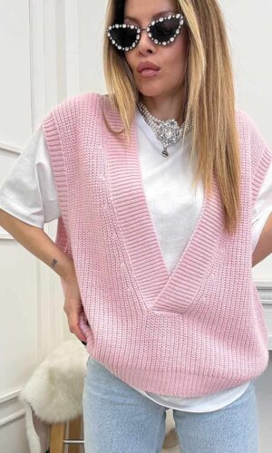 Lumina Gilet Rosa