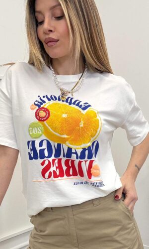 Only T-shirt Arancia