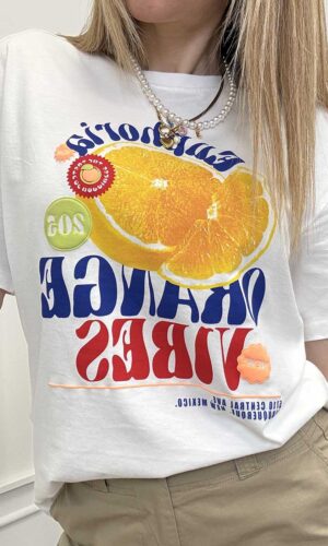 Only T-shirt Arancia