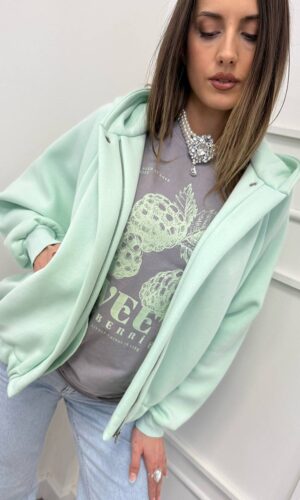 Only Tee Oversize Grigio