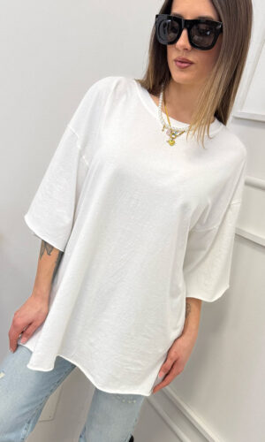 Vicolo T-shirt Oversize Bianco
