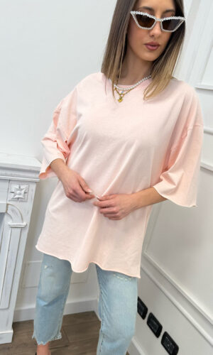 Vicolo T-shirt Oversize Rosa