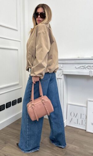 VelvetSnack Bomber City Caramello